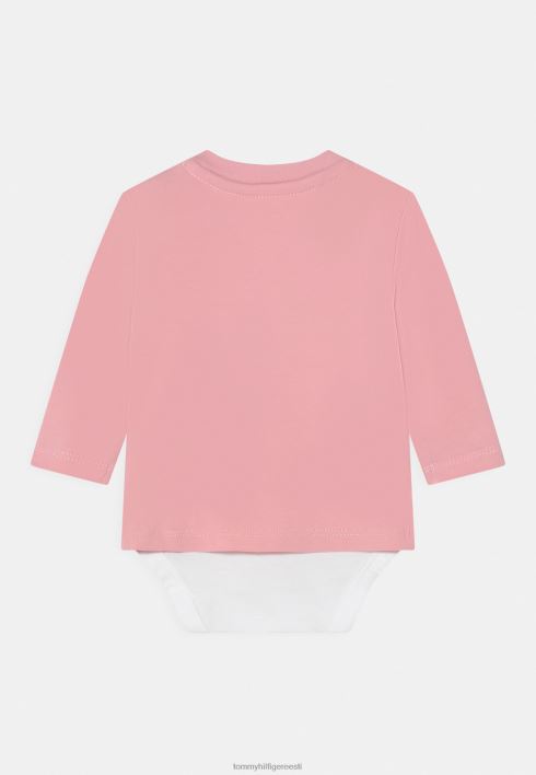 baby solid tee body unisex basic T-särk RJV624877 roosa varjund Tommy Hilfiger