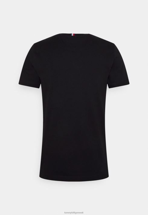 camo graafiline t-särk RJV627572 must Tommy Hilfiger