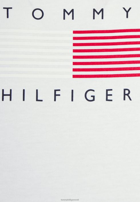 chest corp graafiline t-särk RJV626132 valge Tommy Hilfiger