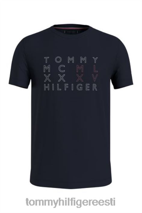 ettevõtte t-särk RJV623745 must Tommy Hilfiger