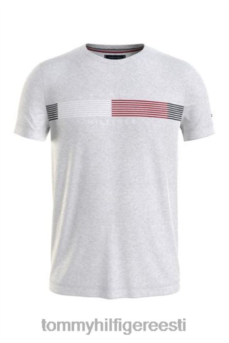 ettevõtte triibuline T-särk RJV623765 hall Tommy Hilfiger