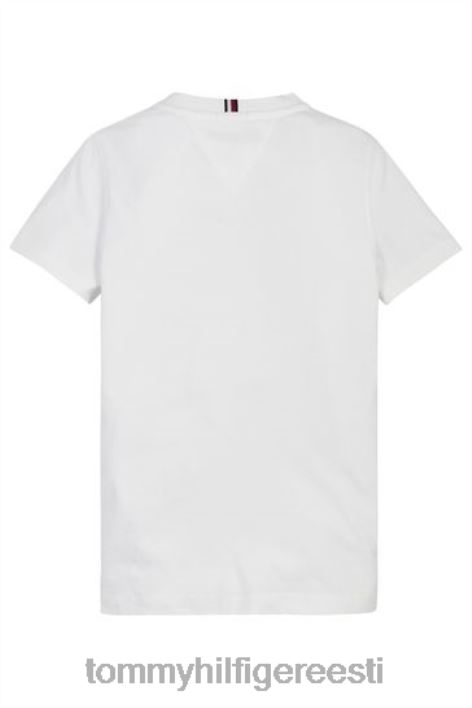 globaalse triibuga t-särk RJV623196 valge Tommy Hilfiger