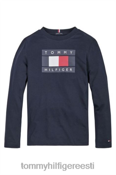 globaalse triibulise lipuga t-särk RJV623175 sinine Tommy Hilfiger
