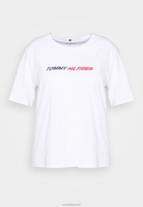 graafiline t-särk RJV626025 optika valge Tommy Hilfiger
