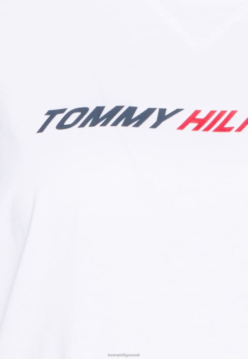 graafiline t-särk RJV626025 optika valge Tommy Hilfiger