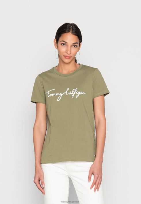 graafilise kaelusega t-särk RJV624486 pargid Tommy Hilfiger