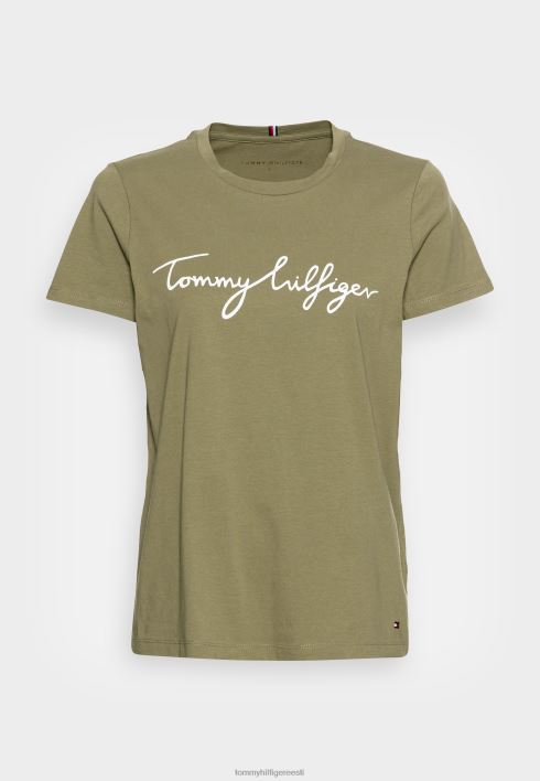 graafilise kaelusega t-särk RJV624486 pargid Tommy Hilfiger