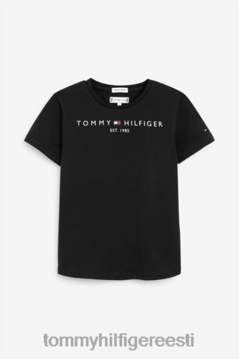 hädavajalik logoga T-särk RJV623094 must Tommy Hilfiger
