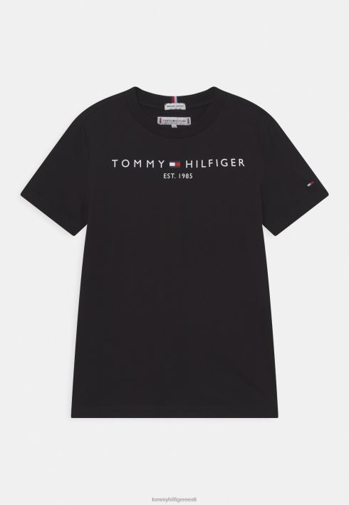 hädavajalik t-särk RJV624518 must Tommy Hilfiger