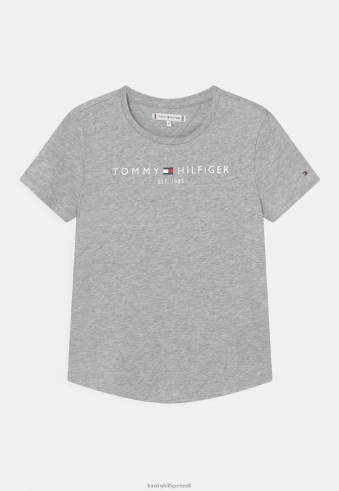 hädavajalik t-särk RJV625657 helehall Tommy Hilfiger