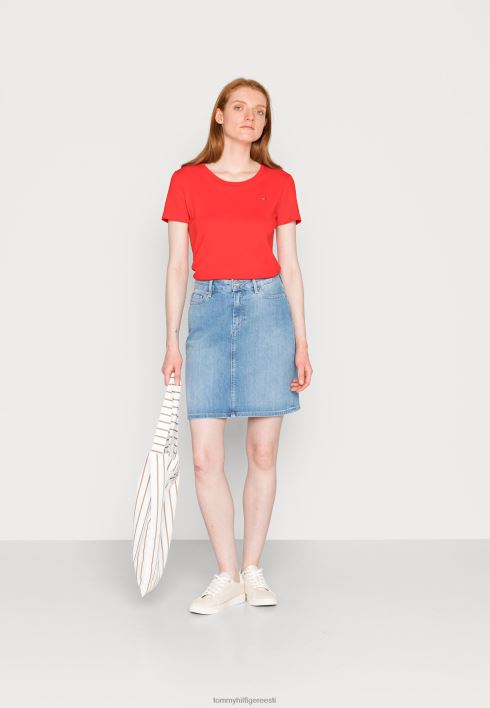 õhuke ümarkaelusega põhit-särk RJV628085 ilutulestik Tommy Hilfiger