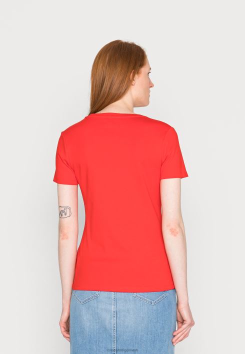 õhuke ümarkaelusega põhit-särk RJV628085 ilutulestik Tommy Hilfiger