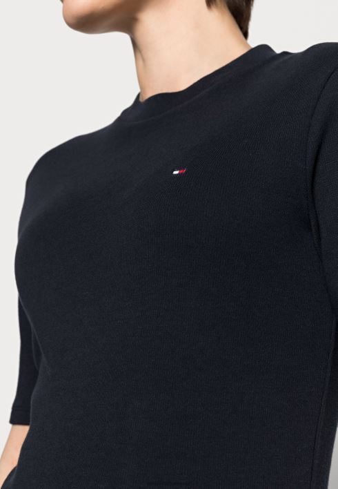 õhuke põhiline T-särk RJV628178 sinine Tommy Hilfiger