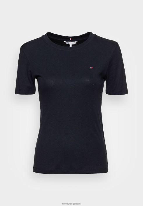 õhuke uus mõnus põhi T-särk RJV624288 kõrbe taevas Tommy Hilfiger