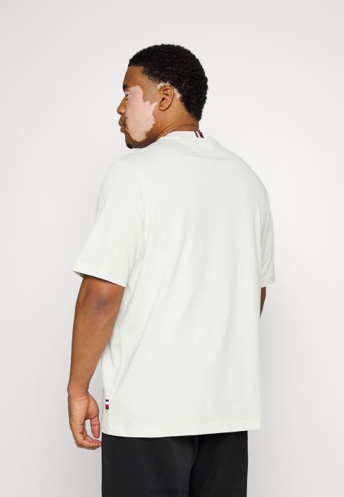 ikooniharjaga t-särk RJV628500 elevandiluust Tommy Hilfiger