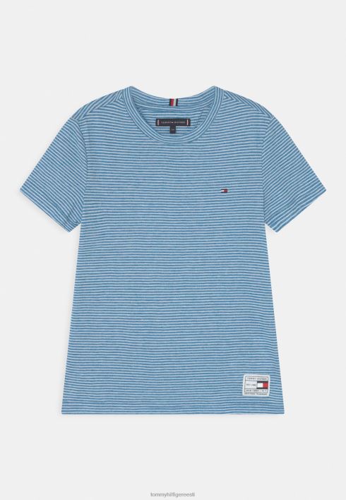 jaspe triibuline t-särk RJV628144 regati sinine Tommy Hilfiger