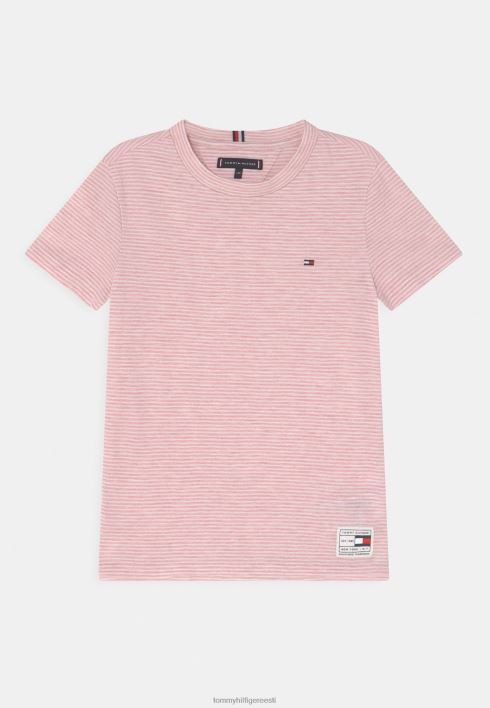 jaspe triibuline t-särk RJV628334 roosa Tommy Hilfiger