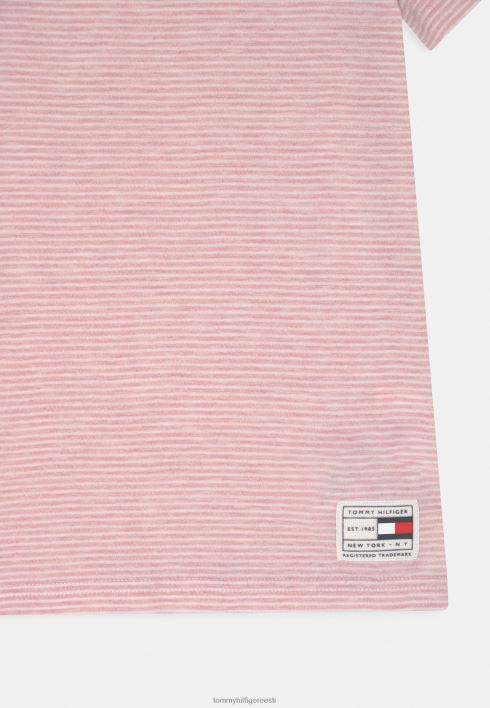 jaspe triibuline t-särk RJV628334 roosa Tommy Hilfiger