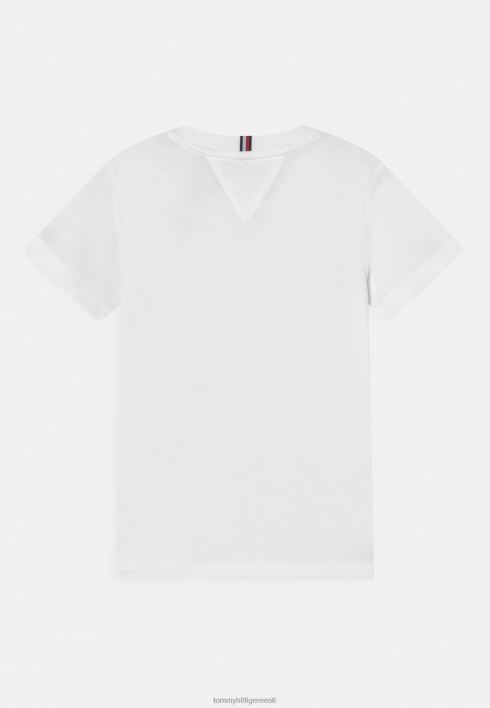 julge ülikooli logoga T-särk RJV627910 valge Tommy Hilfiger