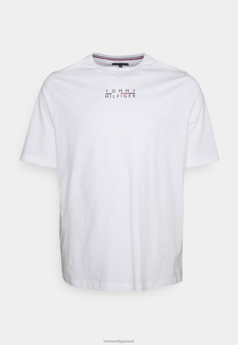 kandiline logoga T-särk RJV628522 valge Tommy Hilfiger