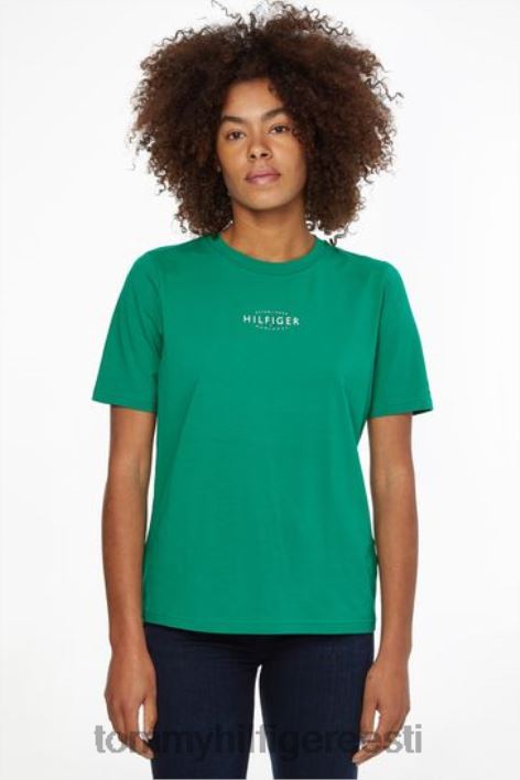 kaubamärgiga hädavajalik t-särk RJV623095 roheline Tommy Hilfiger