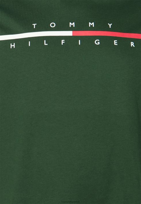 lõhestatud logoga t-särk RJV628347 rahvusmets Tommy Hilfiger