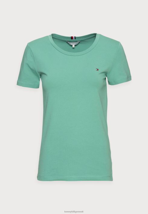 lahe soliidne ümar põhit-särk RJV628242 härmas igihaljas Tommy Hilfiger