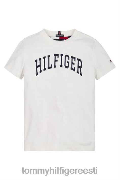 ülikooli t-särk RJV623410 valge Tommy Hilfiger