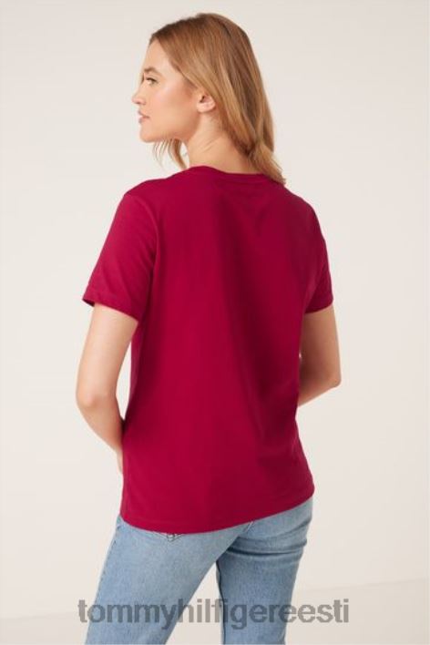 ülikooli t-särk RJV623769 roosa Tommy Hilfiger