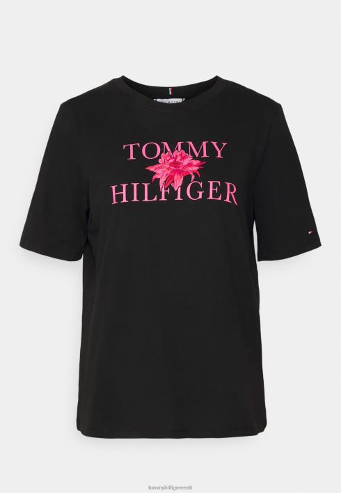 lilleline t-särk RJV628336 must Tommy Hilfiger