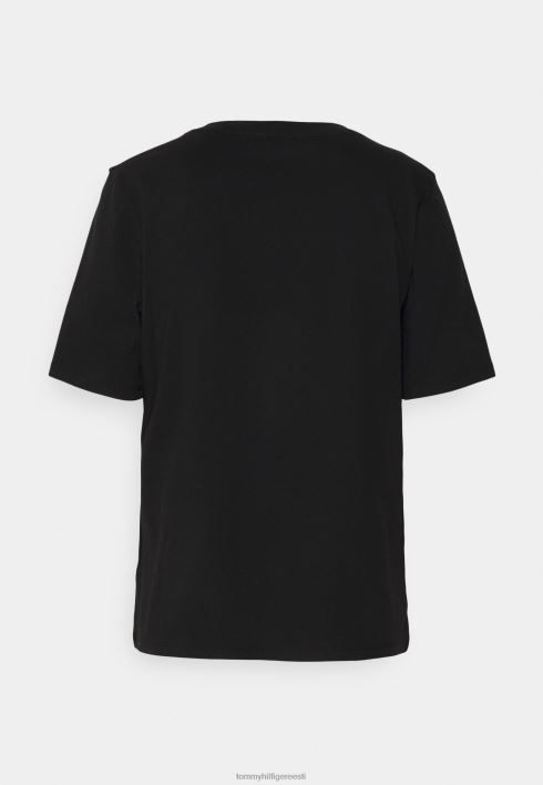 lilleline t-särk RJV628336 must Tommy Hilfiger