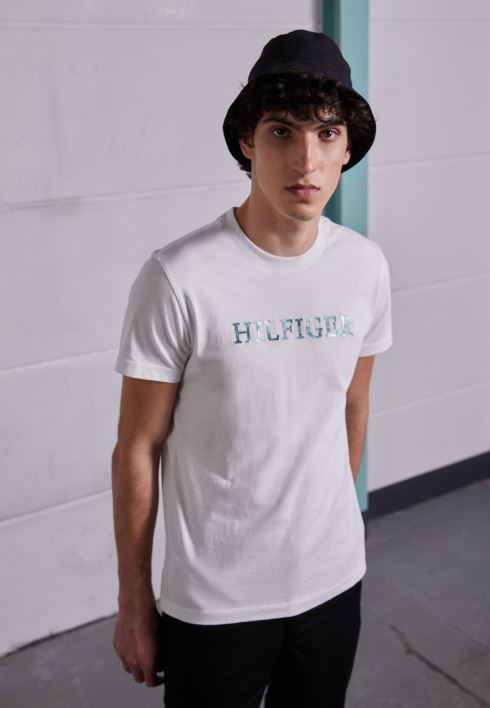 lilletikandiga t-särk RJV625429 wei Tommy Hilfiger