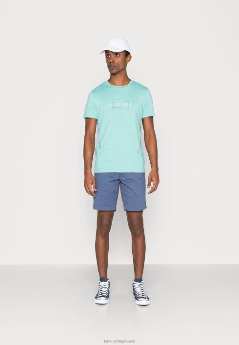 lineaarse lipuga t-särk RJV624719 bryant roheline Tommy Hilfiger