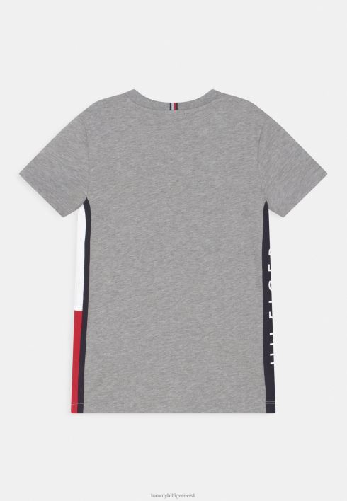 lipuga t-särk RJV625415 helehall kanarbik Tommy Hilfiger