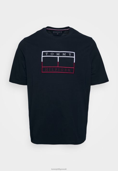 lipuga t-särk RJV626116 kõrbe taevas Tommy Hilfiger