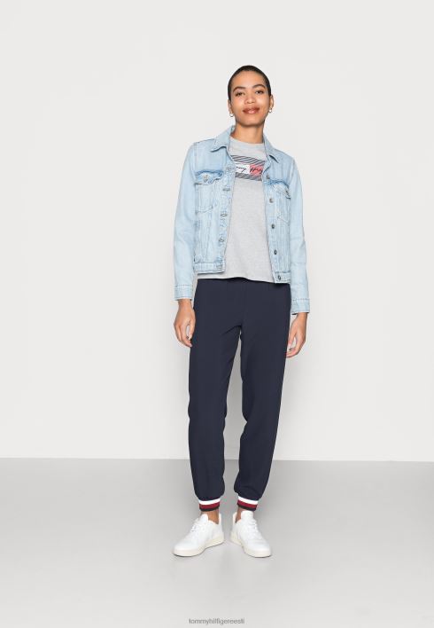 lipuga t-särk RJV628332 helehall kanarbik Tommy Hilfiger