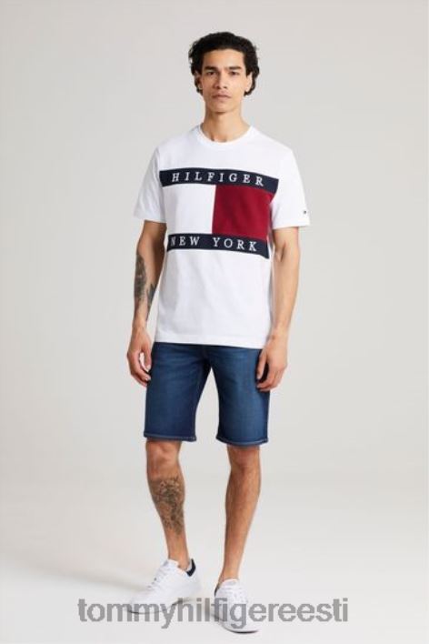 lipuline t-särk RJV623185 valge Tommy Hilfiger