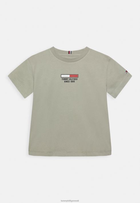 lipulogoga t-särk RJV625459 pleekinud paju Tommy Hilfiger