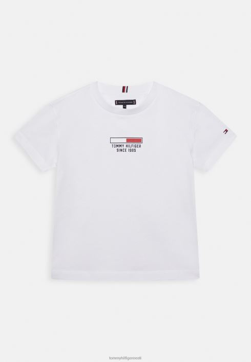 lipulogoga t-särk RJV625880 valge Tommy Hilfiger