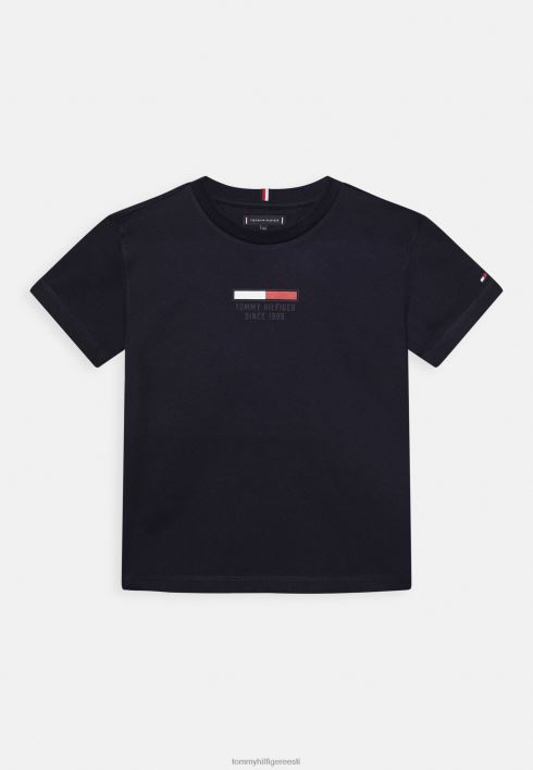 lipulogoga t-särk RJV625981 kõrbe taevas Tommy Hilfiger