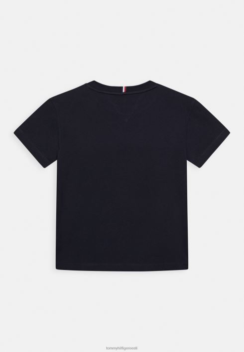 lipulogoga t-särk RJV625981 kõrbe taevas Tommy Hilfiger