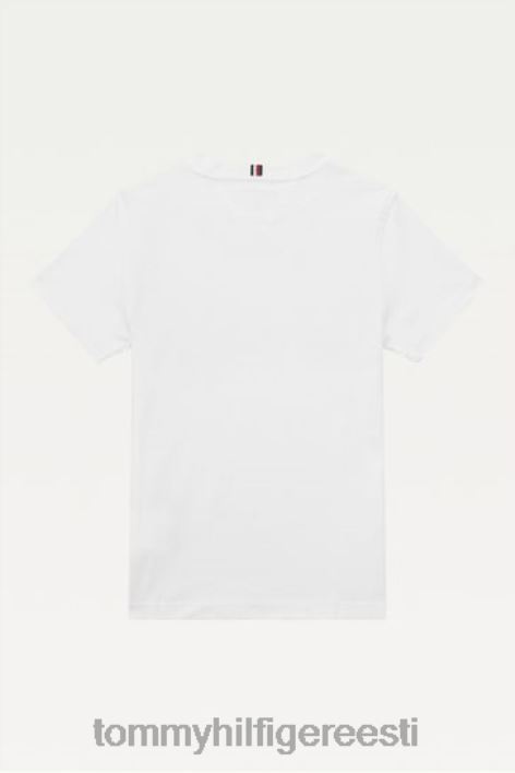 lipuribiga t-särk RJV623411 valge Tommy Hilfiger