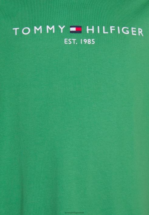logoga T-särk RJV624091 keskne roheline Tommy Hilfiger