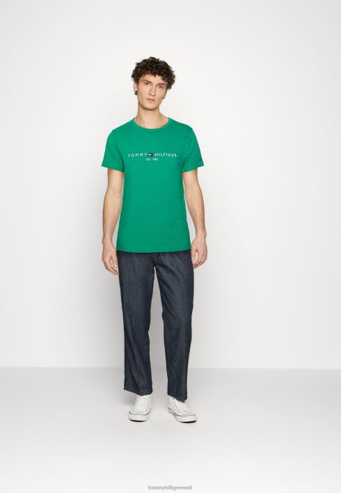 logoga T-särk RJV625404 õueala roheline Tommy Hilfiger