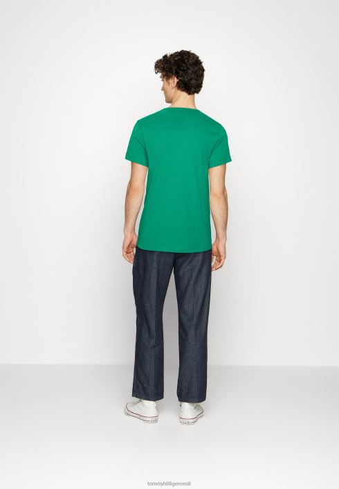 logoga T-särk RJV625404 õueala roheline Tommy Hilfiger