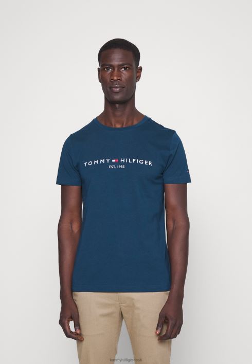 logoga T-särk RJV627372 tume järve äär Tommy Hilfiger