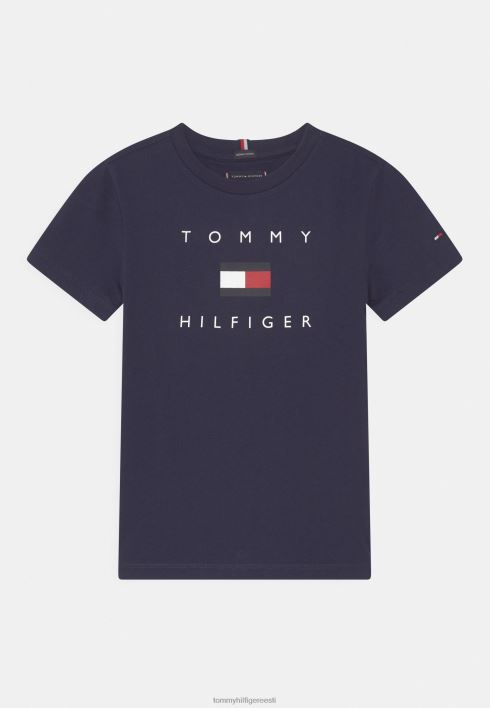 logoga T-särk RJV627482 hämar merevägi Tommy Hilfiger