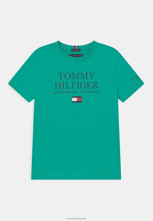 logoga T-särk RJV627563 troopiline palm Tommy Hilfiger
