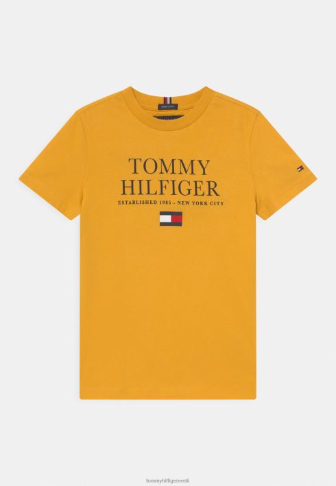 logoga T-särk RJV627879 preeriakollane Tommy Hilfiger