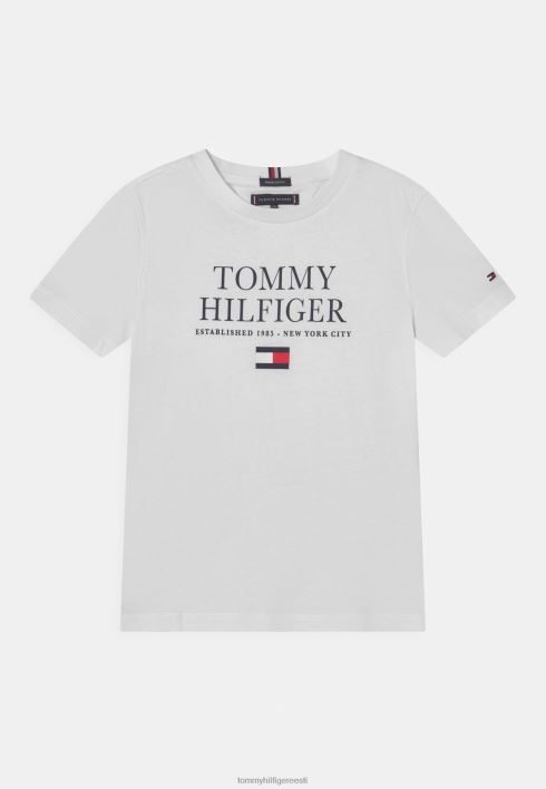 logoga T-särk RJV628131 valge Tommy Hilfiger